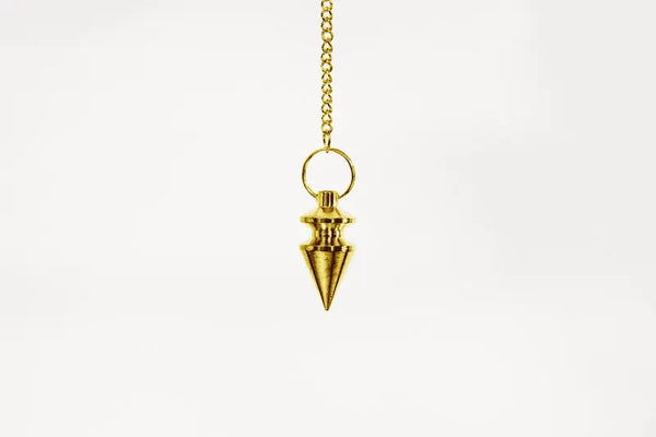 Péndulo de radiestesia en forma de espiral